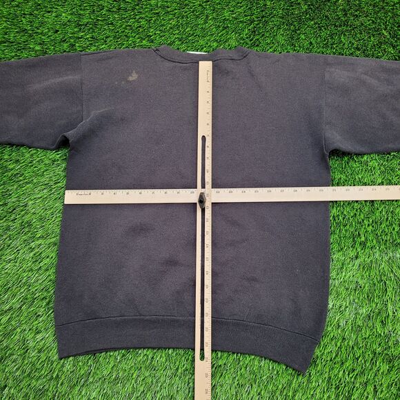 Vintage Gorilla Golfer Sweatshirt M/L 21x23 Sun-Faded Black - Picture 6 of 13